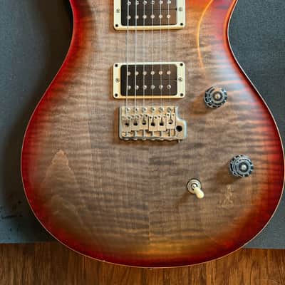 PRS CE-24 - Faded Grey Black Cherry Burst - 2018 image 1