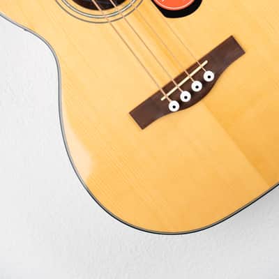 Fender CB-60SCE Acoustic-Electric Bass - Natural image 3