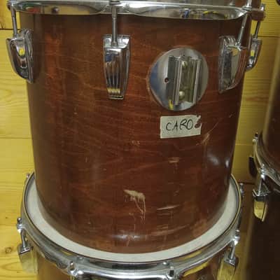 Ludwig Vintage Slide Mount Concert Tom Set 13", 14", 15", 16" - Natural image 2