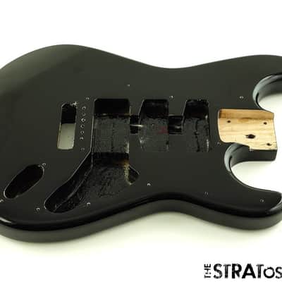 Kramer Focus VT-211S BODY Mahogany Guitar Parts Black image 1