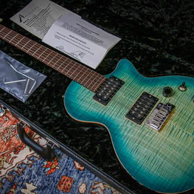 TOM ANDERSON USA Carved Top Bobcat "Bora Bora Burst + Rosewood" (2020) image 1