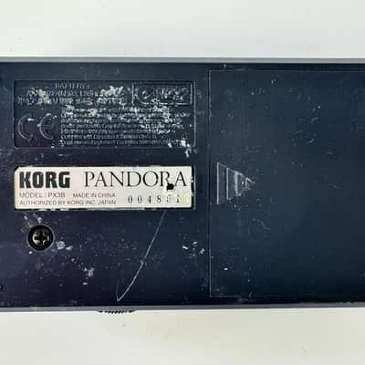 Korg PX3B Pandora ToneWorks Bass Personal Multi Effect Processor image 3