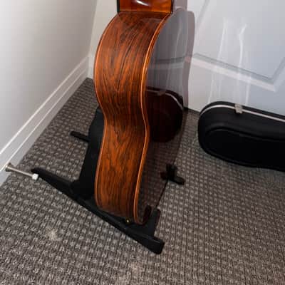 Classical Concert Guitar Manuel Rodríguez e Hijos “D Rio” – Brazilian Rosewood – Canadian Red Cedar Top – Stunning Grain – Hiscox Case image 12