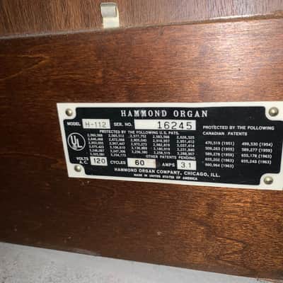 Hammond H-100 Series Organ 1965 - 1974 - Natural image 7
