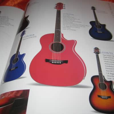 Crafter Acoustic Guitar Catalog Mint From 2007 39 Pages w/ Price List and Special Flyer image 8
