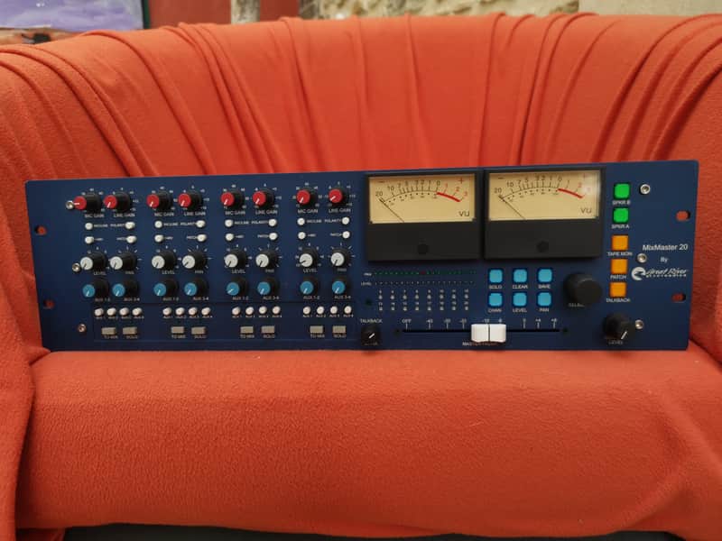 Great River Electronics Mixmaster 20 summing mixer with European PSU - MINT condition image 1