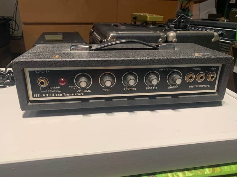 Shin-Ei FET + All Silicon Transistor amplifier  1960’s Black image 1
