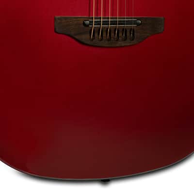 Ovation 1516VRM Ultra Series Solid Spruce Top Mid-depth Lyrachord Body 6-String Acoustic Electric Guitar w/Soft Case image 14