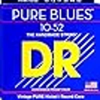 DR Strings PURE BLUES™ - Pure Nickel Electric Guitar Strings: Medium to Heavy 10-52 image 3