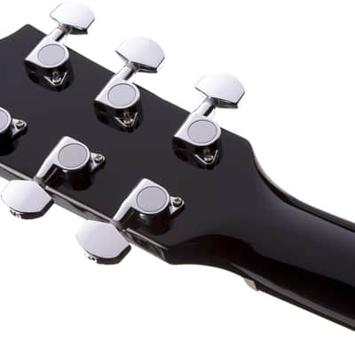 Fender CD-60 Dreadnought Acoustic Guitar - Black image 7