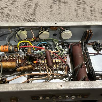Brentwood K14 vintage tube amplifier project PA amp K-14 image 18