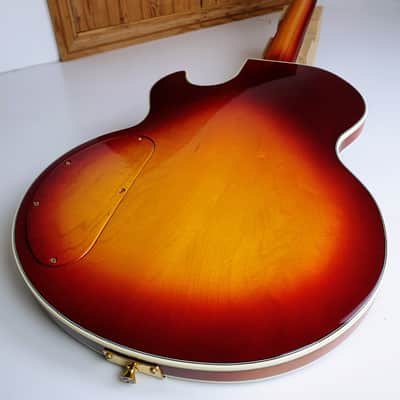 Greco LS-120 1988 - Cherry Sunburst- Gibson L-5S copy. MIJ image 22