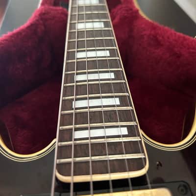 Bradley ES-55W Double Cutaway Semi-Hollow 1975 Natural Rosewood image 5