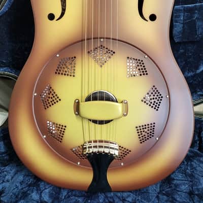 National Reso-Phonic Triolian W-Series 12 Fret Single Cone 2025 Walnut Burst - IN STOCK NOW! image 1