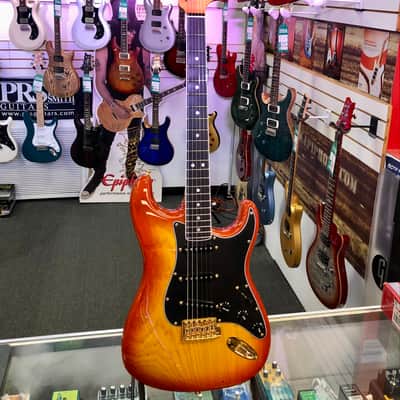 Fender American Custom Stratocaster NOS, Ebony Fingerboard, Sienna Sunburst 2026 image 10