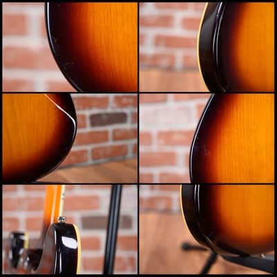 Wilson Bros VM110 The Ventures Model 3-Tone Sunburst 2005 w/Hardshell Case(Owned by Don Wilson of The Ventures) image 15