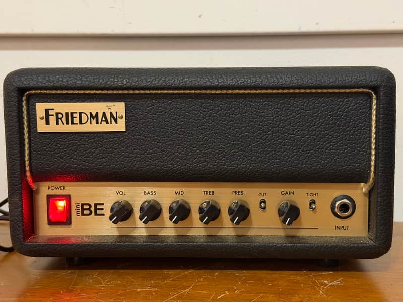 Friedman BE-Mini 30-Watt Solid State Guitar Amp Head 2021 - Present - Black image 1