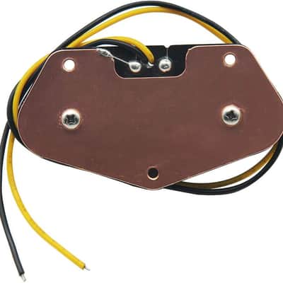 Alnico 5 Guitar Pickups TL Bridge Pickup w/Neck Pickup (Black) for TL Style Guitar Pickups Part image 3