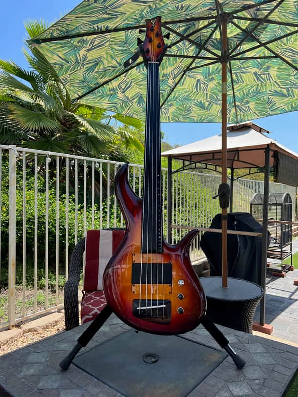 F Bass BNF5 1997 Autumn Burst image 1