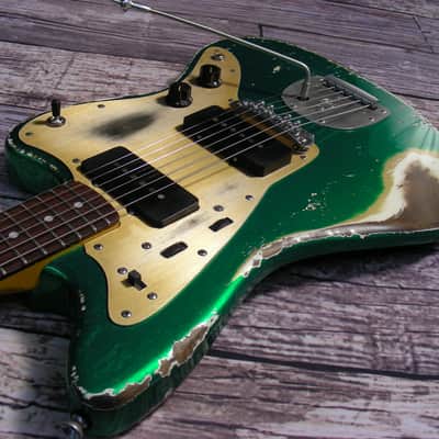 PRE-ORDER Shelton GalaxyFlite Vintage Offset Offset w/ Mastery. Aged Lacquer Finish. NEW Headstock! image 10