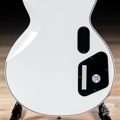 ESP LTD Iron Cross LH James Hetfield Left-Handed Guitar w/ Case – Snow White image 8