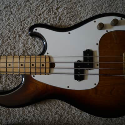 Ibanez Blazer Bass Series Custom Made 1982 Brown Sunburst image 8