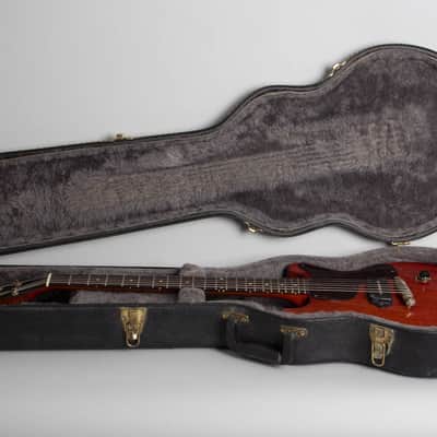 Gibson Les Paul Junior Solid Body Electric Guitar (1960), ser. #011761, black tolex hard shell case. image 10