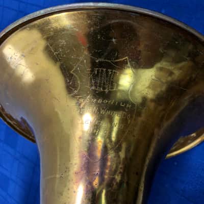 Vintage King H.N. White Cleveland Bb Trombonium Valve Trombone with Original Case image 13