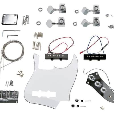 DIY Electric Guitar Kit JB-Style Rengas Body - Maple Neck image 5