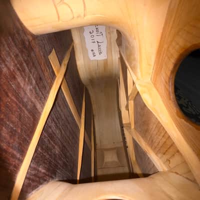 Benoit Lavoie #168 Handmade Acoustic Guitar 2017 - Ebony Fingerboard, Natural image 19