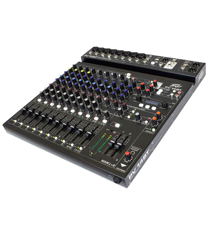 Peavey PV 14 BT 14 Channel Compact Mixer with Bluetooth image 1