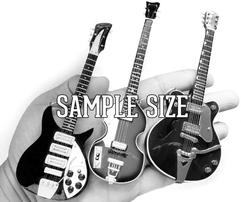 MGC The Beatles Miniature Guitar Ed Sullivan Set of 4 Guitar