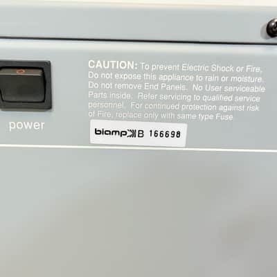 Biamp MixPak Plus+ 8/300 Powered Rack Mixer — Made in USA 1990's image 11