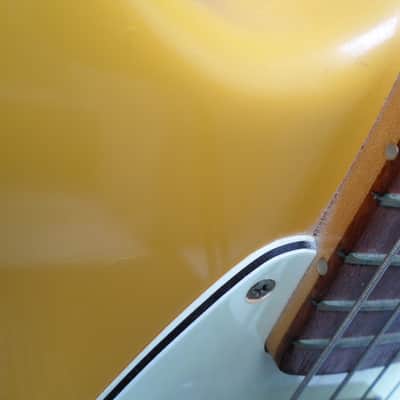 1969 Fender Mustang Custom Orange with racing stripes Excellent image 16