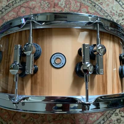 Sonor SQ2 Snare Drum 14 x 6 Medium Maple – High Gloss American Walnut image 5