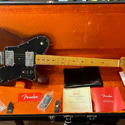 Fender American Vintage II '75 Telecaster Deluxe Mocha #V11287 7 lbs 15.1 oz image 4