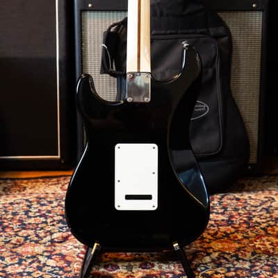 Fender Standard Stratocaster with Rosewood Fretboard 2004 - Black With EMG David Gilmour Pickup Set image 7