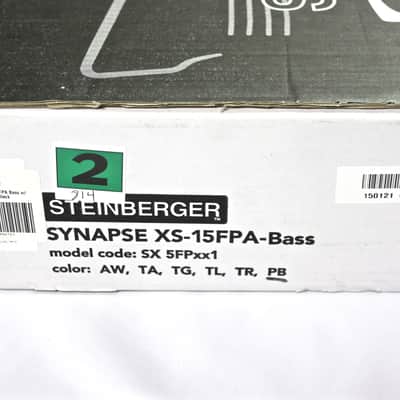 Steinberger Synapse XS—15FPA 5-String Headless Electric Bass w/ Gigbag - 2ND image 22