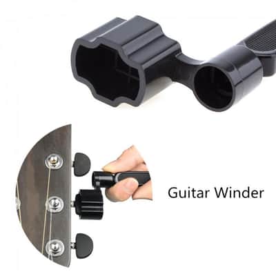 3 in 1 Guitar Peg String Winder + String Pin Puller + String Cutter Luthier Tool,price include the import duty for US buyer image 3