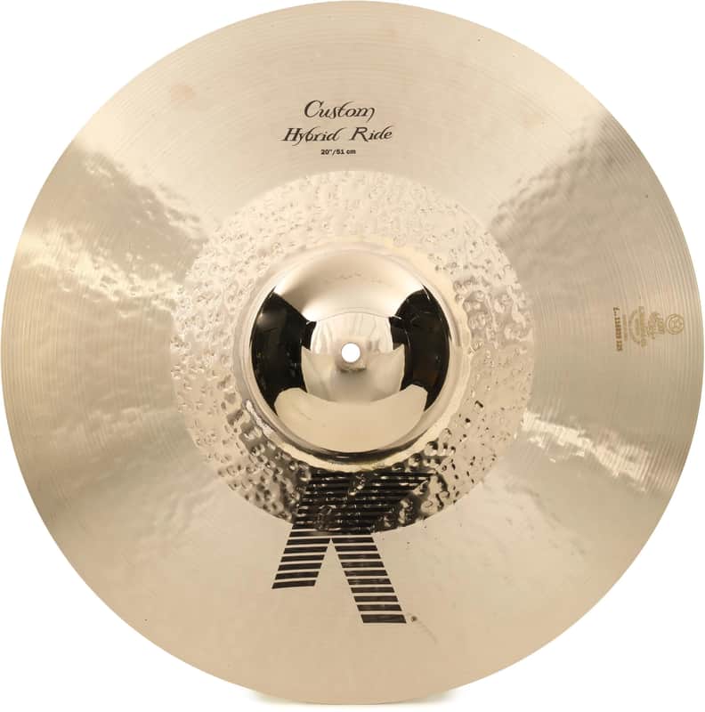 Zildjian 20" K Custom Hybrid Ride Cymbal 2026 Traditional / Brilliant image 1