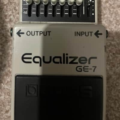 Boss GE-7 Equalizer (Black Label) 1981 - 1992 - Grey image 7