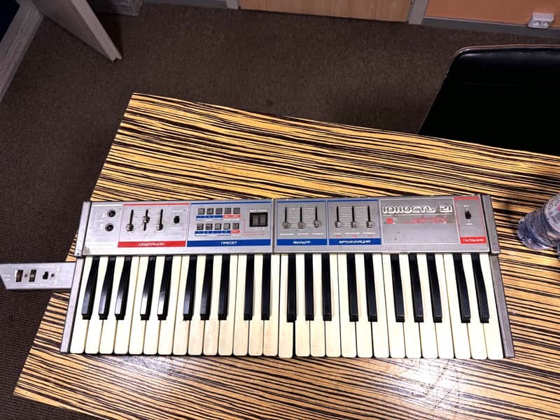 JUNOST-21 Vintage Analog Polyphonic Keytar Synthesizer-Russian answer to Roland JUNO. image 1