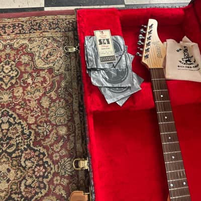 Jerry Jones Electric Sitar m - White Crackle image 4