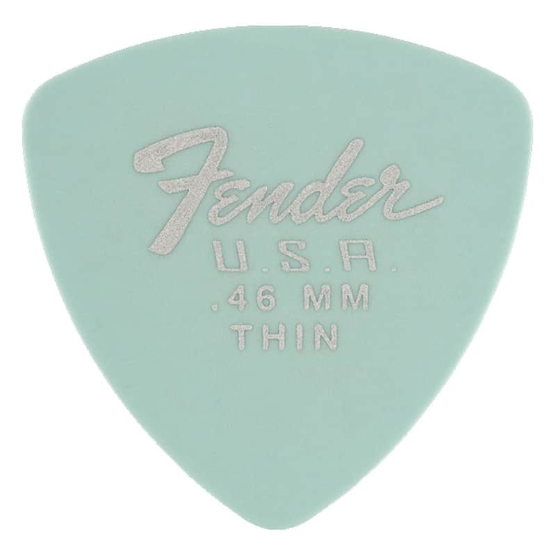 Fender Dura-Tone Delrin 346 Picks - Thin (12) image 1