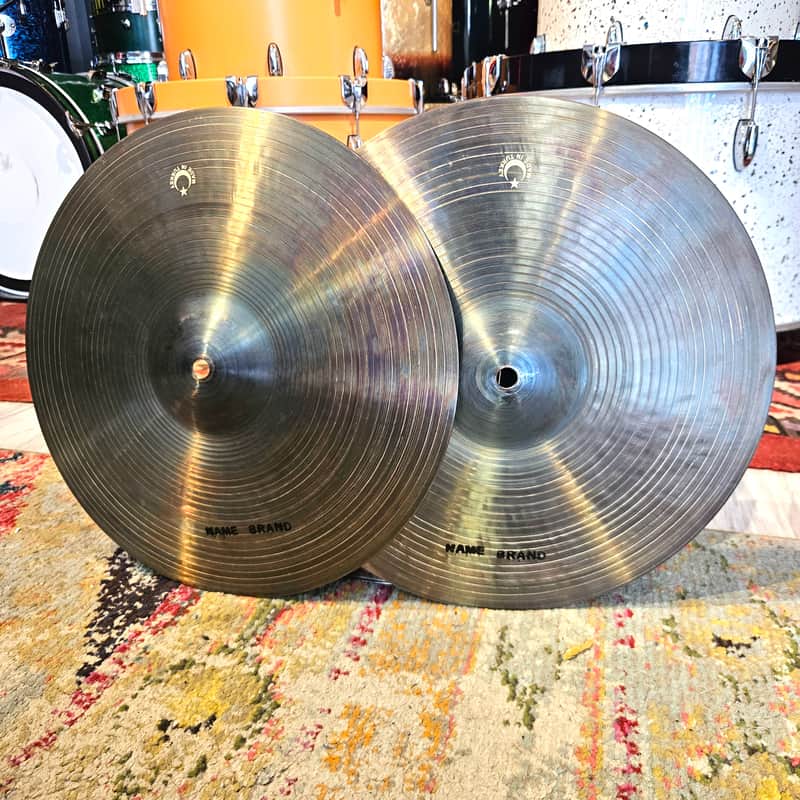 Name Brand 14" Rainbow Hi Hats 1034g/1154g image 1