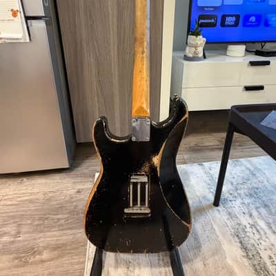 Nacho Guitars 60s Contour Body Black Super Heavy Aging image 4