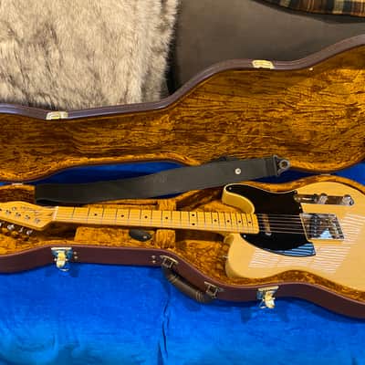 Warmoth - Licensed Fender Telecaster - 2020 - Butterscotch Blonde with Seymour Duncan Broadcaster Pickups image 8