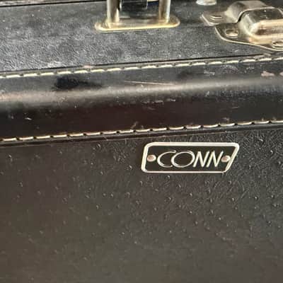Conn 50H trigger trombone. With case and mouthpiece. USA image 13
