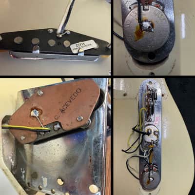 Fender Telecaster Blonde 1972 w/OHSC (Refret/Mods) image 12