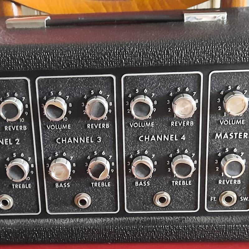 1970s Peavey PA-120 Tolex Black